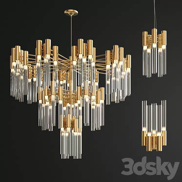 Burj Light Collection 3D Model