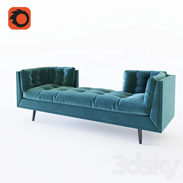 burlington Daybed 3DModel