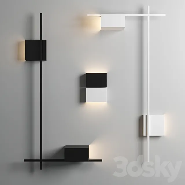 BURTON wall light 3DModel