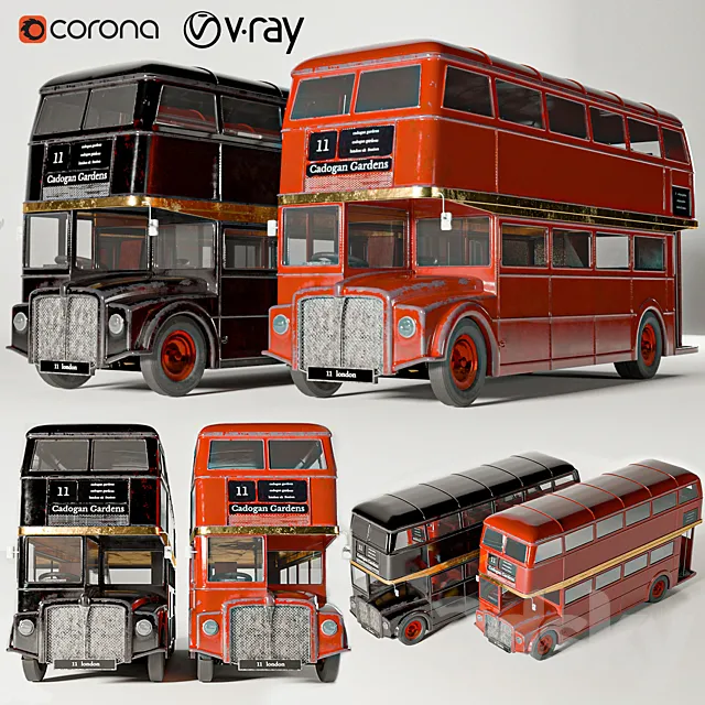 bus_routemaster 3D Model