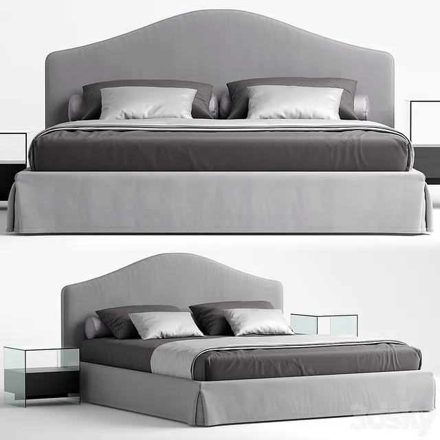 Busnelli bed MAYFAIR 3D Model
