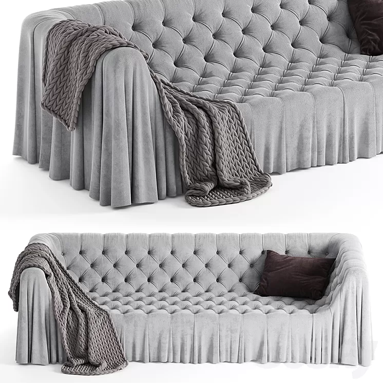 Busnelli Bohemien sofa 3D Model