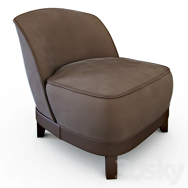 Busnelli Swing Easy Chair 3D Model