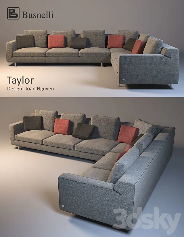 busnelli taylor 3DModel