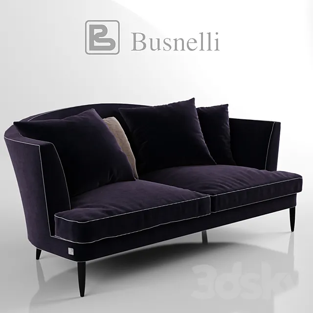 busnelli tresor sofa 3DModel