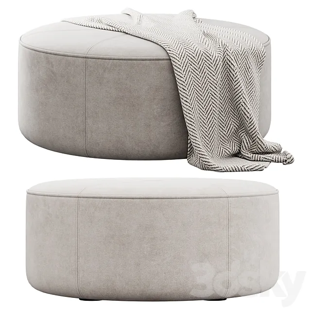 Busta Pouf by Tremolada 3D Model