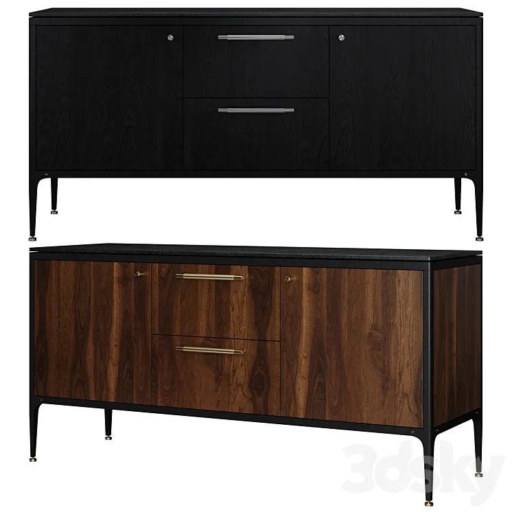 Buster & Punch Cabinet Medium 3D Model Free