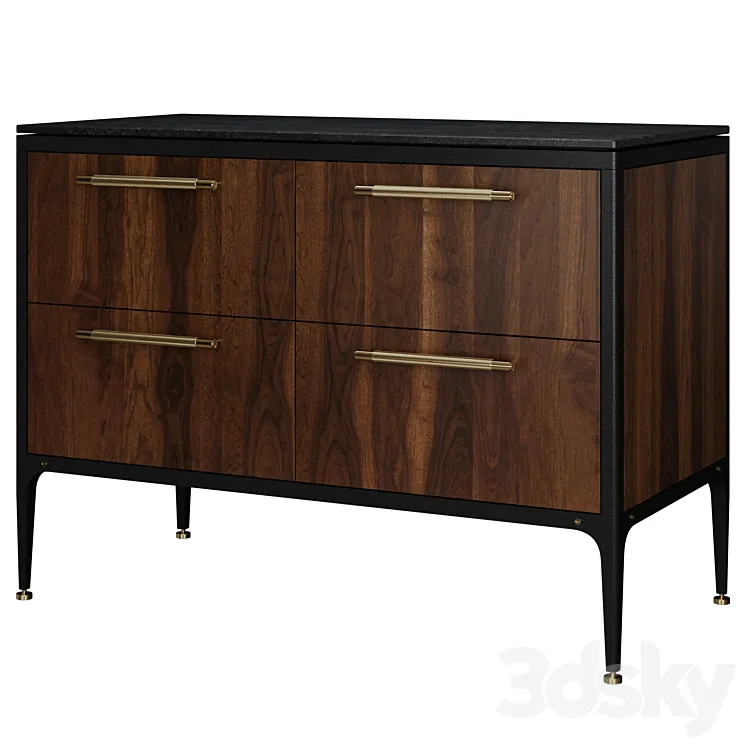 Buster & Punch Cabinet Small 3D Model Free