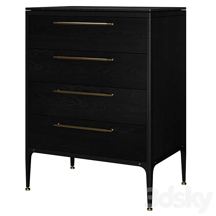 Buster & Punch Dresser single 3D Model Free