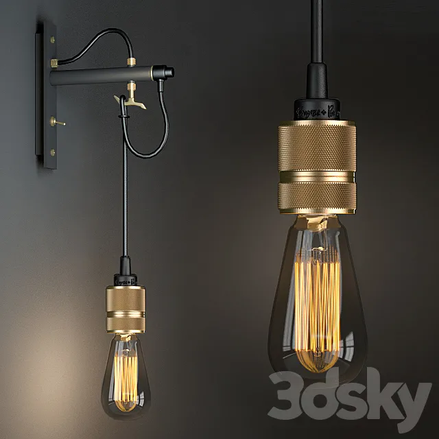 Buster + Punch Wall Hooked Nude 3D Model