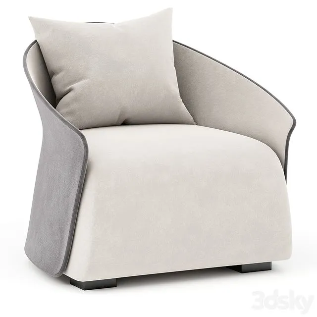 Bustier Hotel Saba Italia 3D Model