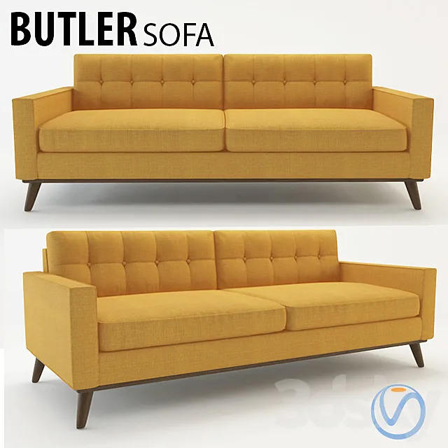 Butler Sofa FS 3DModel