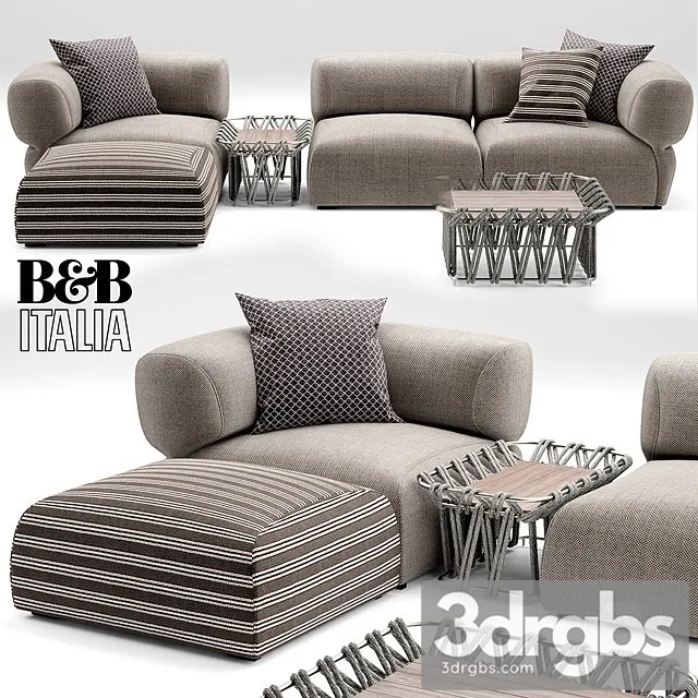 Butterfly Sofa 01 3D Model Free