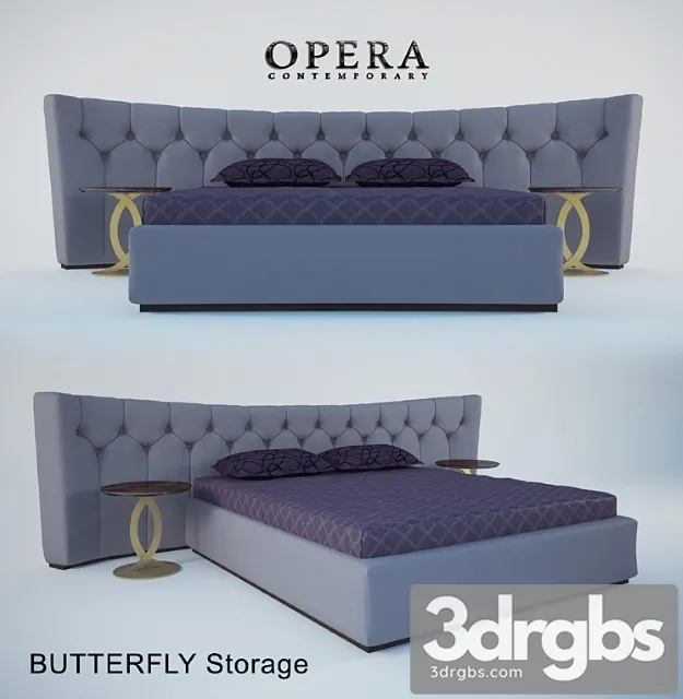 Butterfly Storage 3D Model Free