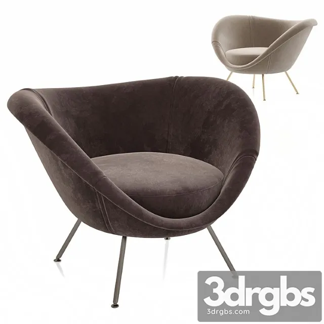 Buy gio ponti love chair 3D Model Free