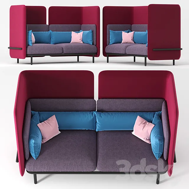 Buzzispark sofa 3D Model