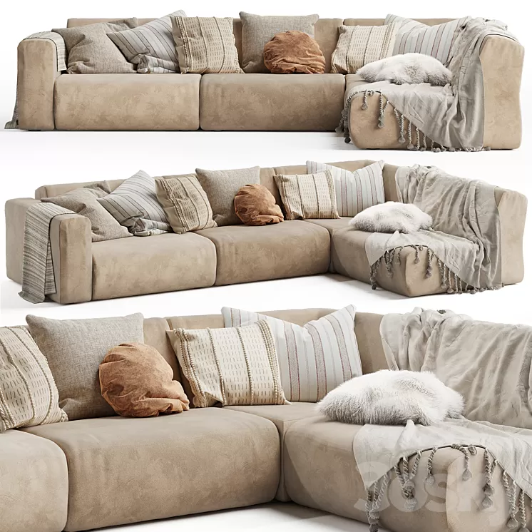 by fonQ Move Corner sofa 3D Model