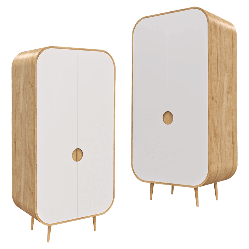 BY Furniture - ROUNDED CABINET 3D Model