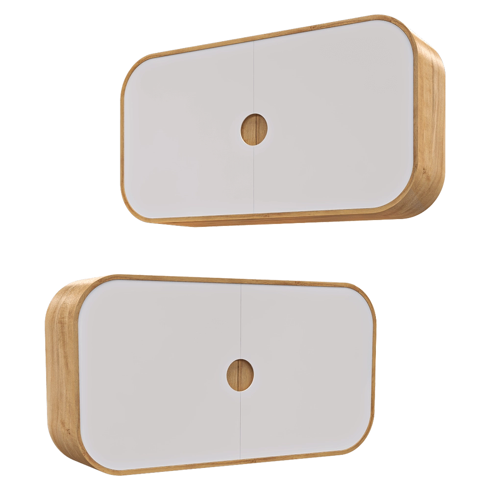 BY Furniture - ROUNDED SHELF 3D Model