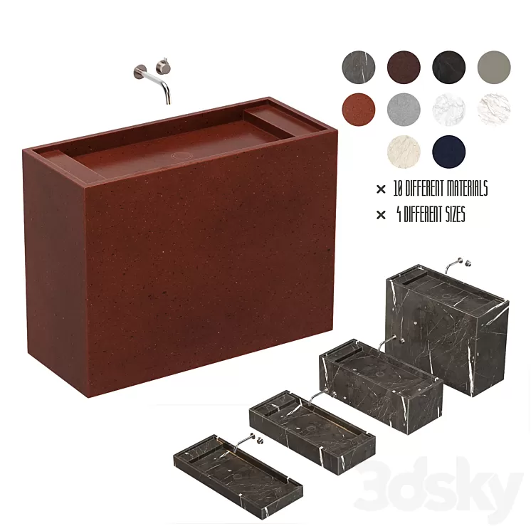 byCOCCON PB Basin 120 3D Model