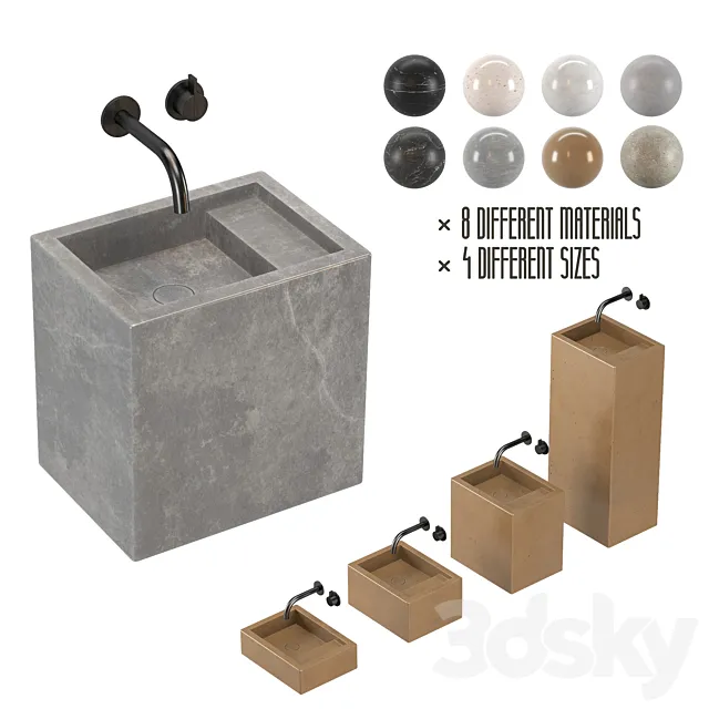 byCOCCON PB Basin 40 3DModel