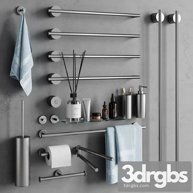 Bycocoon Bathrooom Accessories 3D Model Free