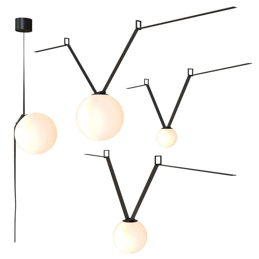 Byled  - Ceiling lamp ROPE-BL-BL-16-WW 3D Model