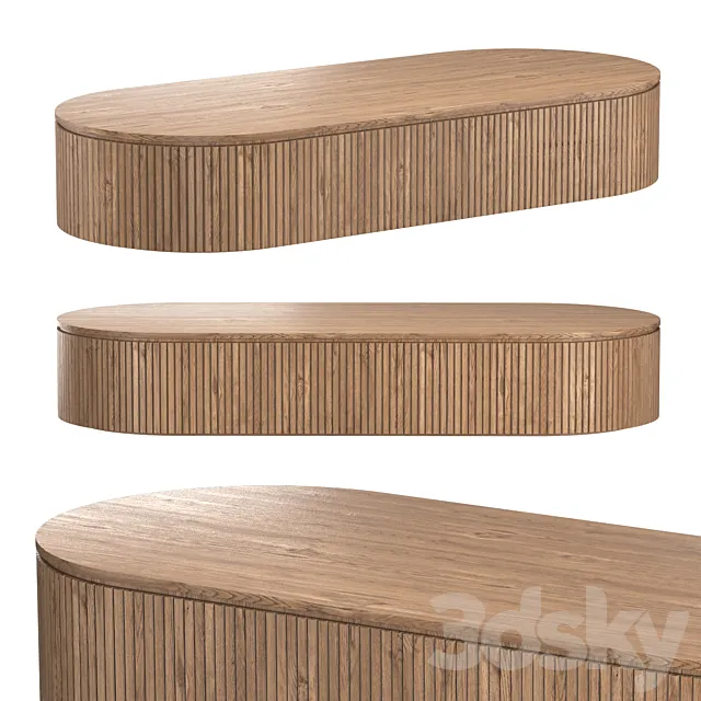 BYRON COFFEE TABLE 3D Model