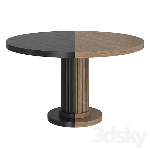 Byron dining table round Free Download