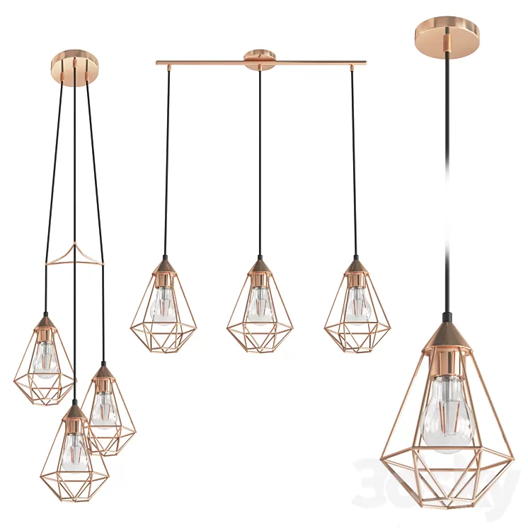 Byron grid lamp