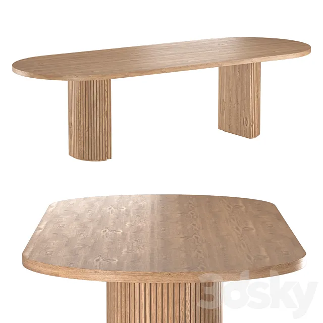 BYRON RECTANGULAR DINING TABLE Free Download