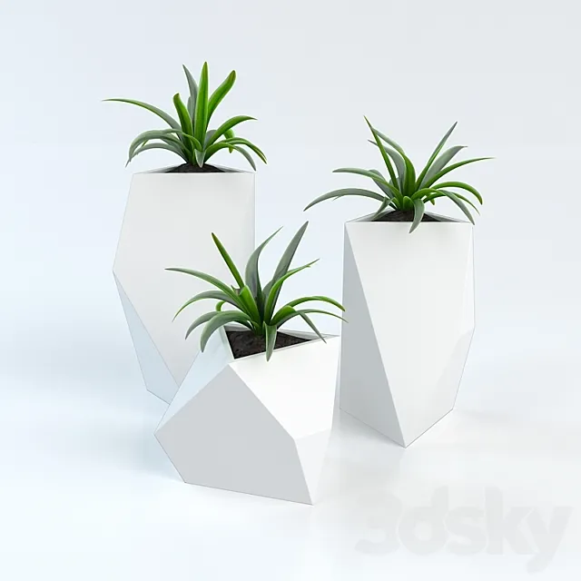 BySteel Kobol flower box 3D Model