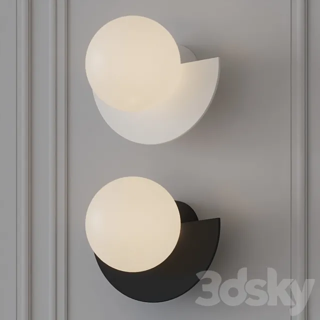 C.LAMP Wall lamp By Swedish Ninja 3D Model