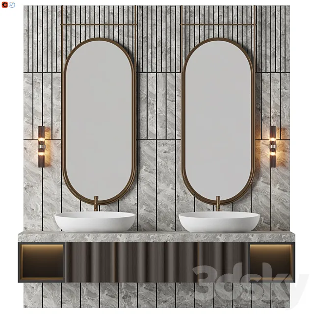 C lassy bathroom 3DModel