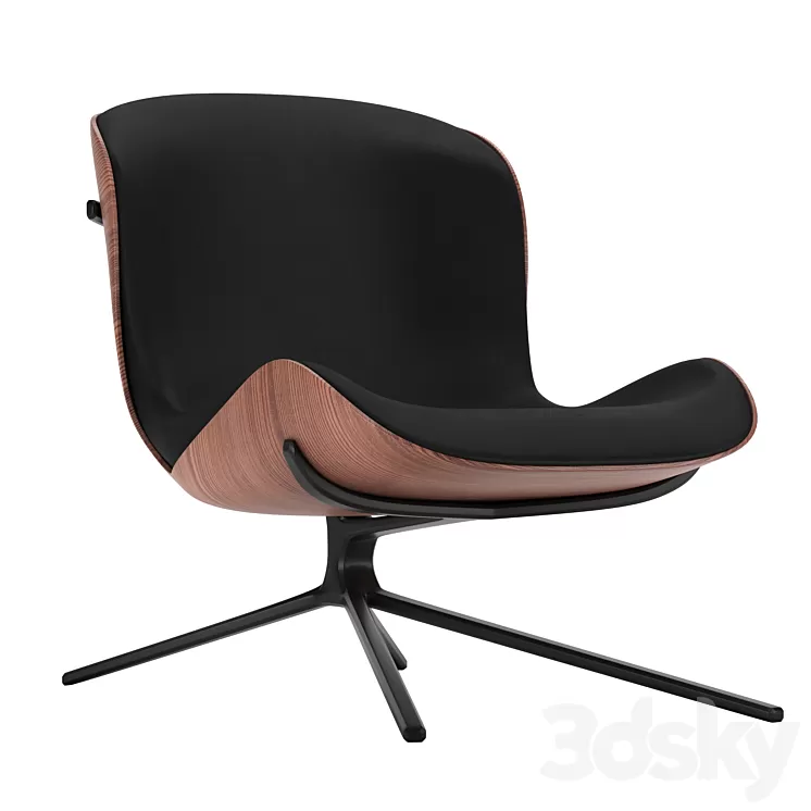 C6 armchair+Otomana 3D Model