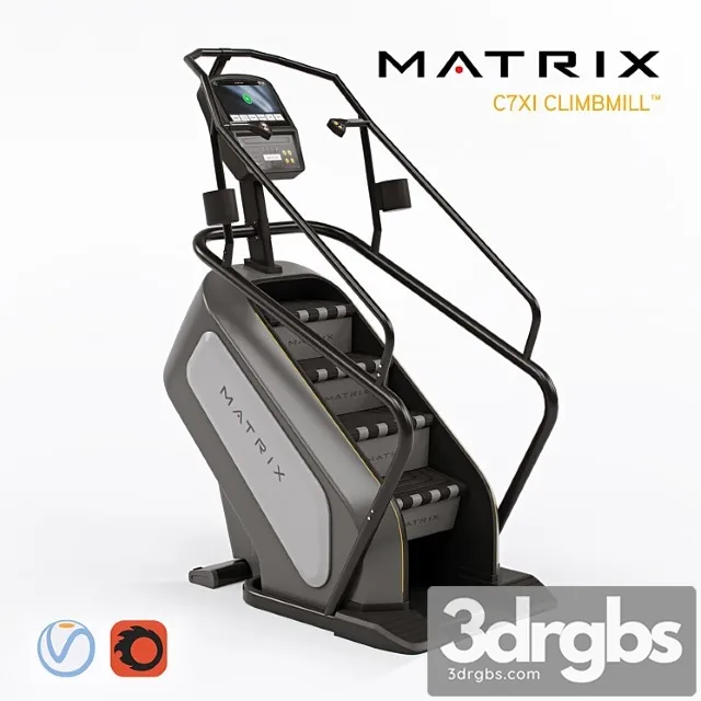 C7XI Climbmill by Matrix 3D Model Free