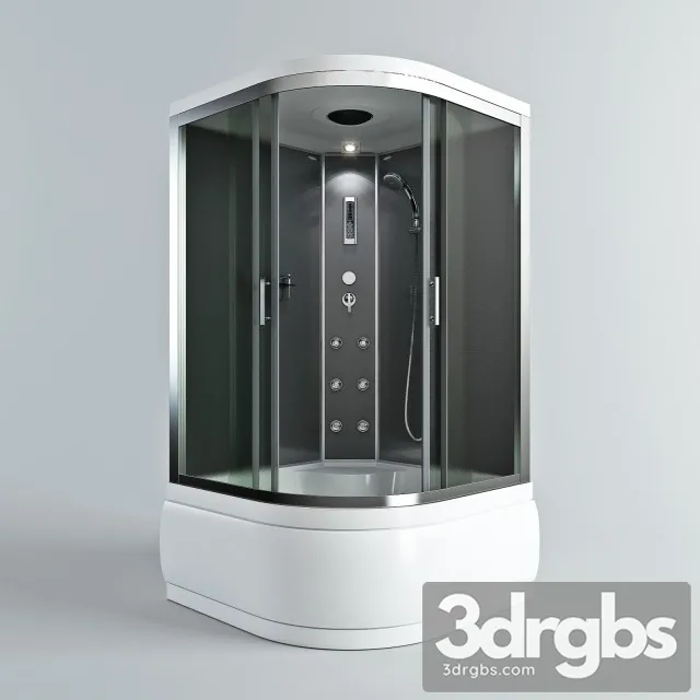 Cabin Bathroom 3D Model Free