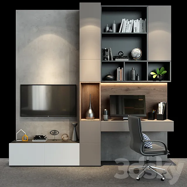 Cabinet 052 3D Model