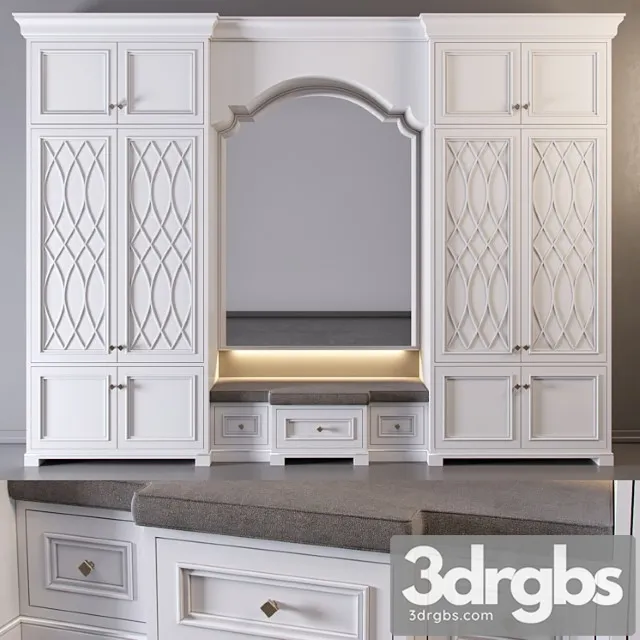 Cabinet 39 3D Model Free