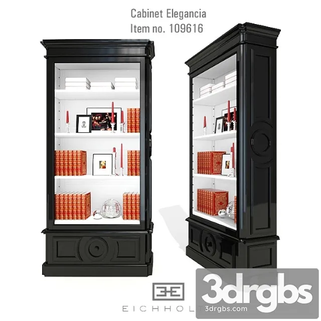 Cabinet elegancia 109616 3D Model Free