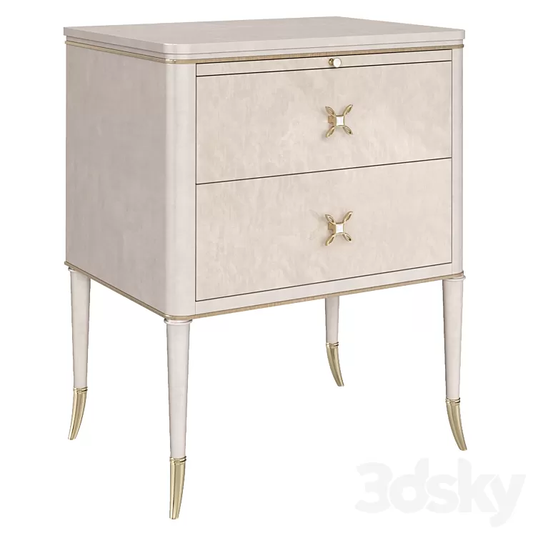 Cabinet Finishing Up Caracole 3D Model Free