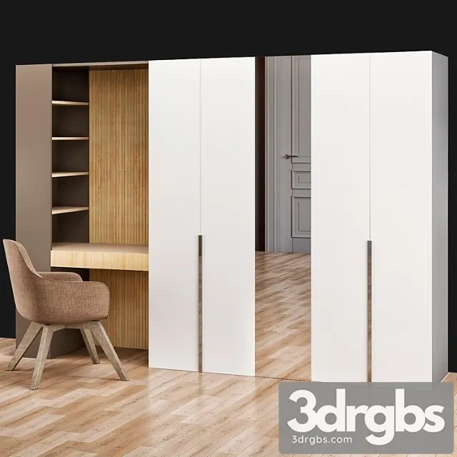 Cabinet for Office 3D Model Free