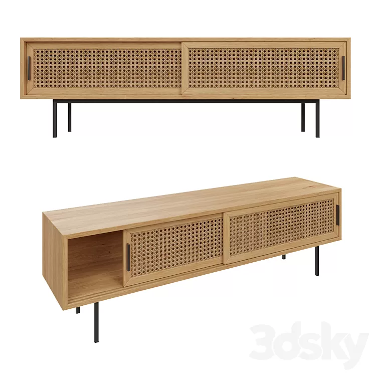 Cabinet for TB Waska La Redoute 3D Model Free