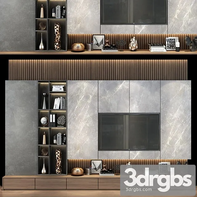 Cabinet Furniture 0139 3D Model Free