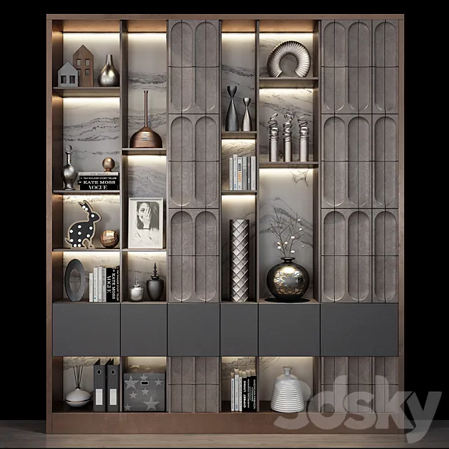 Cabinet Furniture 0297 3DModel
