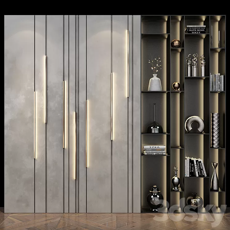 Cabinet Furniture 0319 3D Model