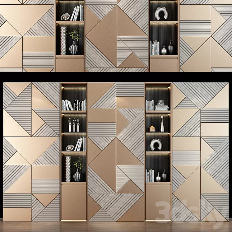 Cabinet Furniture 0344 3D Model