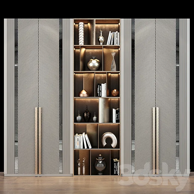 Cabinet Furniture 0362 3D Model