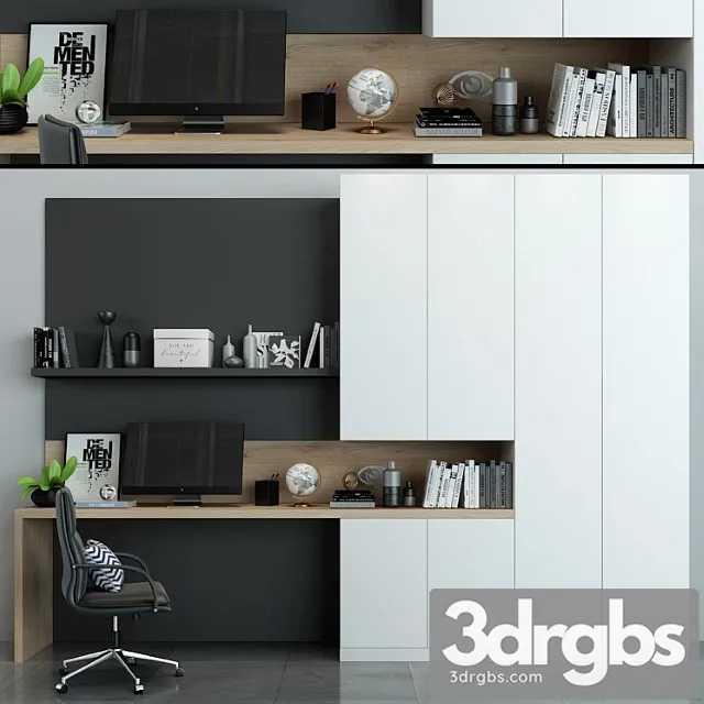 Cabinet Furniture 037 3D Model Free