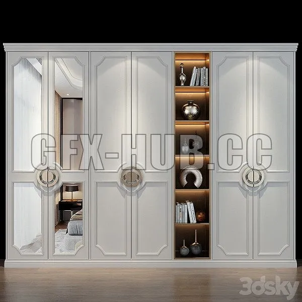 Cabinet Furniture 0466 3D Model